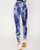 Essential Marble Dye Leggings 26" - Marble Blue