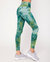 Essential Marble Dye Leggings 26" - Marble Blue