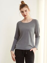 Extenssial Long Sleeve T- Shirt - Stone Olive