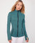 Gen Xyz Zip Up Track Jacket - Mediterranea Green