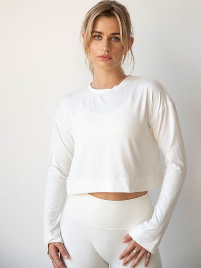 rebody Go With The Flow Crop Long Sleeve product
