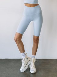 Hybrid Cloudlux Biker Shorts High Waist - Baby Blue