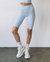 Hybrid Cloudlux Biker Shorts High Waist - Baby Blue