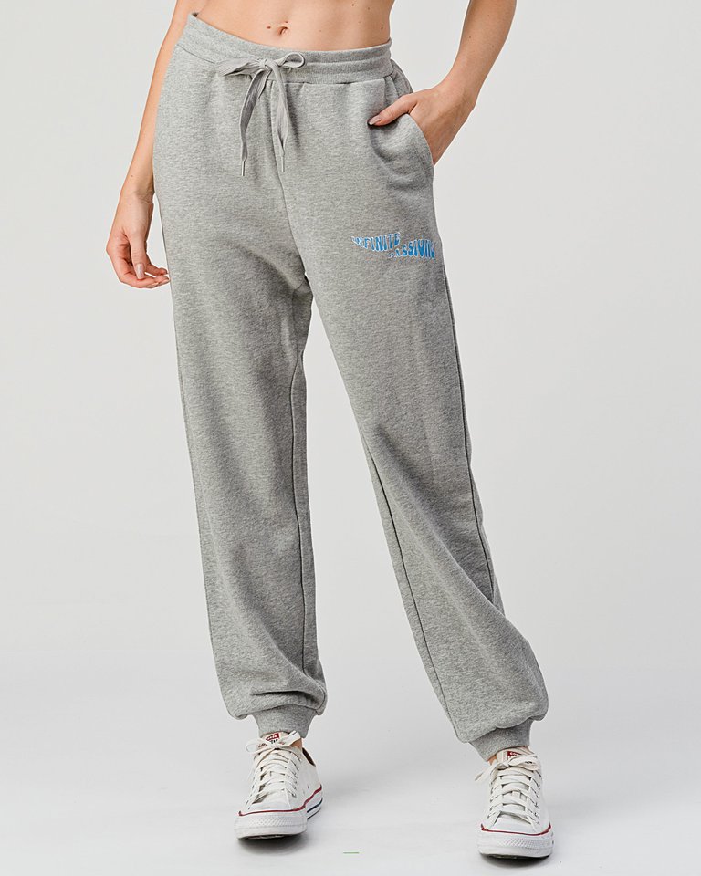 Infinite Passions FT Sweatpants - Heather Grey/Blue