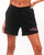 Infinite Passions FT Sweatshorts - Metropolis Black/Fuschia