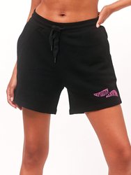 Infinite Passions FT Sweatshorts - Metropolis Black/Fuschia