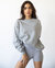 Lifestyle Sweatshirt - Heather Grey/White