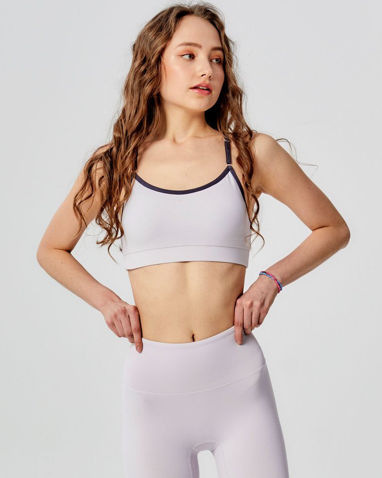 Luna Cloudlux Bra - Lilac Grey/Charcoal