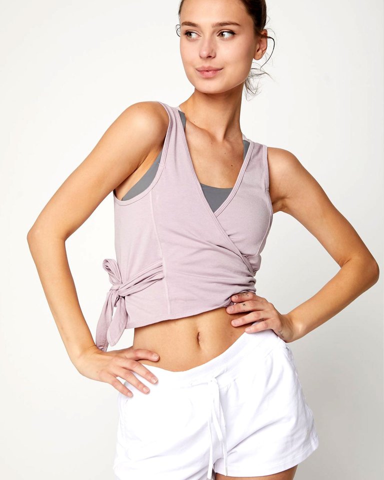 Metamorph Tie Tank - Stone Mauve