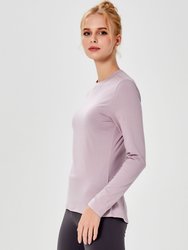 Pima Going Long Sleeve - Stone Mauve