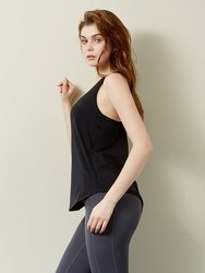 Pinch Me Pleated Racerback Tank