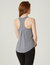 Pinch Me Pleated Racerback Tank