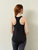 Pinch Me Pleated Racerback Tank