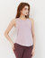 Pinch Me Pleated Racerback Tank - Stone mauve