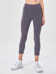 Power Up Silkflex™ High Rise Leggings 21" - Carbon Charcoal