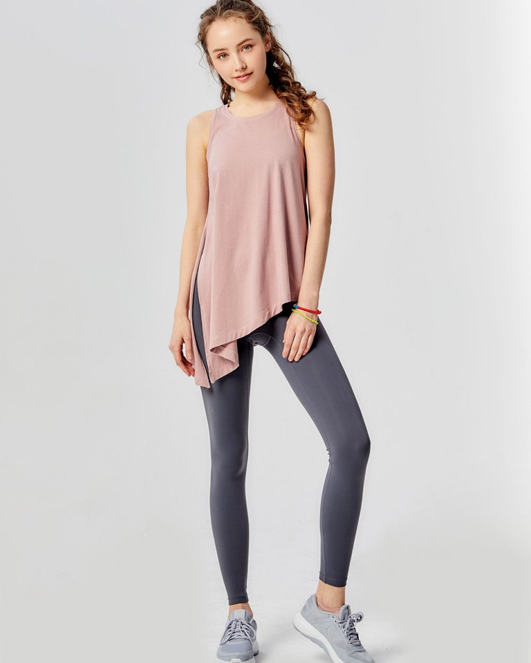 Sidekick Tie Tank - Mauve Pink