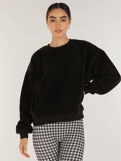 rebody Teddy Sherpa Sweatshirt Micro-Fleece Lined product