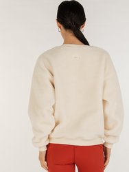 Teddy Sherpa Sweatshirt Micro-Fleece Lined