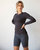 To Practice Compression Long Sleeve - Heather Black