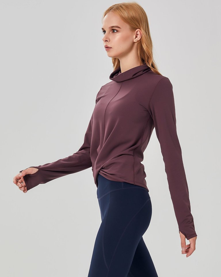 Turtle- Cowl Neck Coziplex™ Long Sleeve