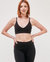 Uplift V Neck Sports Bralette - Metropolis Black