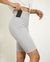 Utility Silkiflex™ Biker Shorts High Waist - Lilac Grey