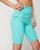 Utility Silkiflex™ Biker Shorts High Waist - Spearmint