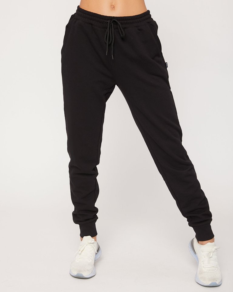 Weekend French Terry Joggers - Black