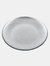 AURA Set/4 8.25" Salad Plates - Silver Gilded