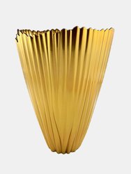 CORAL 12" Vase - Gold