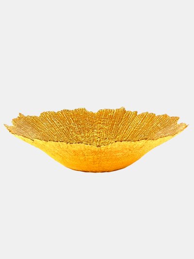 Red Pomegranate Collection CORAL 16" Centerpiece Bowl product
