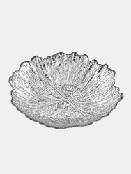 Coral Set/4 8.5" Soup Plates - Silver Gilded