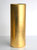 Doré 10" Gilded Glass Cylinder Vase - Gold