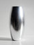 Doré 10" Gilded Glass Flower Vase - Silver