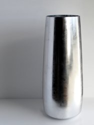 Doré 18" Gilded Glass Zen Vase