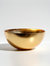 Doré  8" Gilded Glass Salad Bowl - Gold