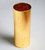Doré Set/6 9" Gilded Glass Cylinder Vases