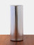 Doré Set/6 9" Gilded Glass Cylinder Vases - Silver