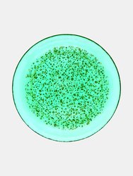 ISLA Set/4 8.5" Salad Plates - Emerald/Gold