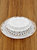 LILLE 12PC Dinner Plate Set - Clear/White