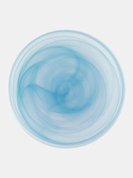 NUAGE Set/4 11" Dinner Plates - Aqua Blue