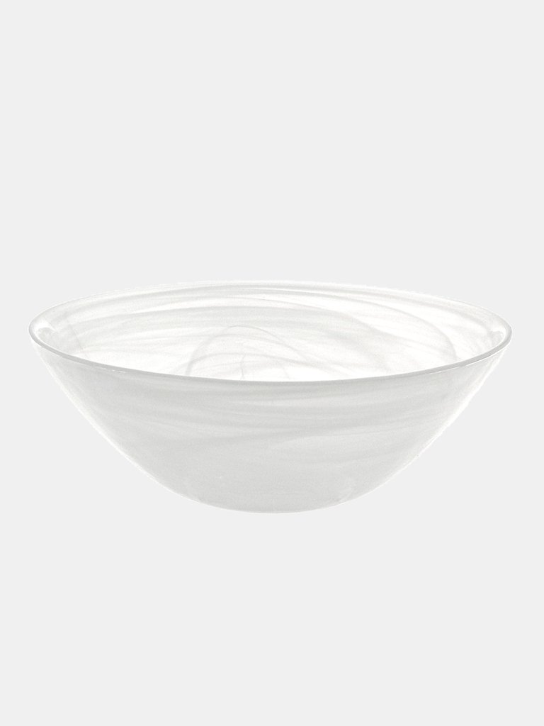 NUAGE Set/4 6" Soup Bowls - Ivory White