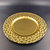 Rocher Set/12 13" Charger Plates - Gold