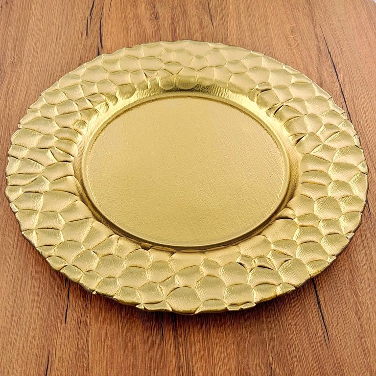 Rocher Set/8 13" Charger Plates