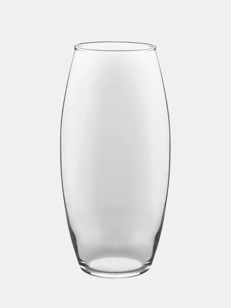 Vitra 10" Glass Bullet Vases - Clear