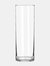 Vitra 10" Glass Cylinder Vase - Clear