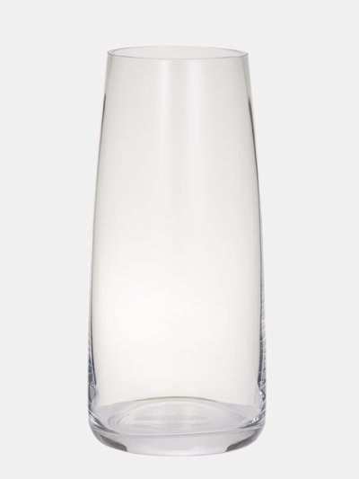 Red Pomegranate Collection Vitra 12" Glass Zen Vase product