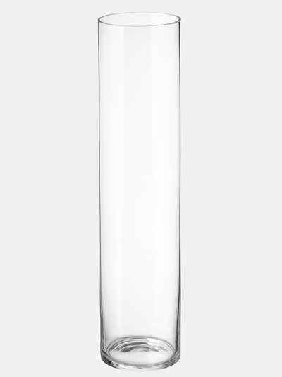 Red Pomegranate Collection Vitra 26" Glass Cylinder Vase product