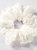White Lace Fancy Oversized Scrunchy - White