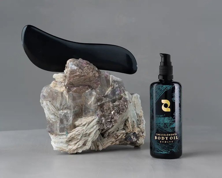 Black Obsidian Supreme Gua Sha Tool